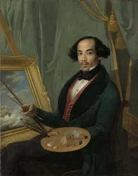 Portrait of Raden Saleh (1811-1880)